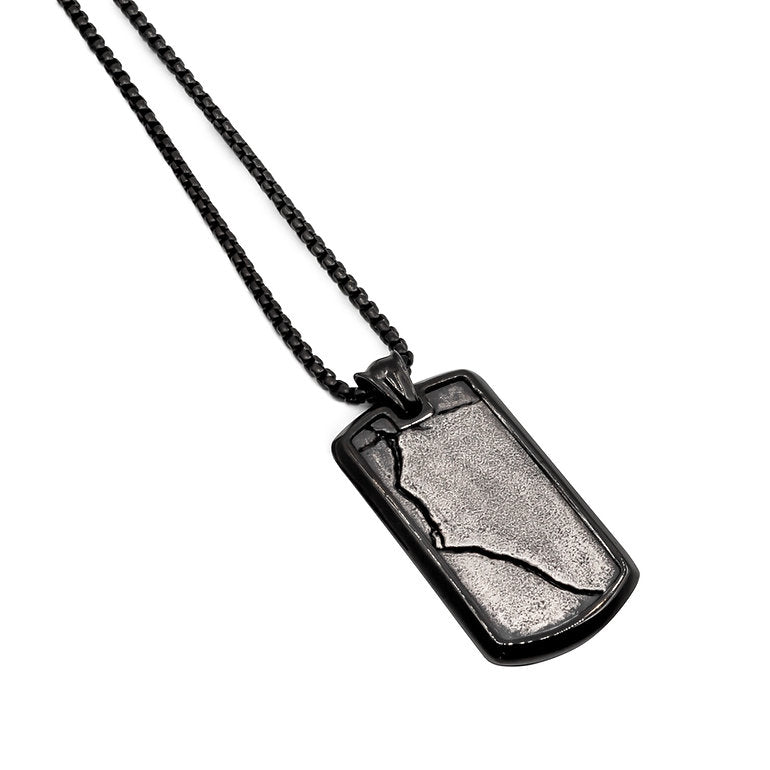 CRACKED TAG BLACK