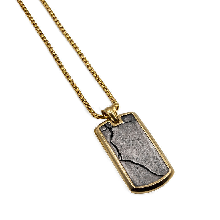 CRACKED TAG GOLD