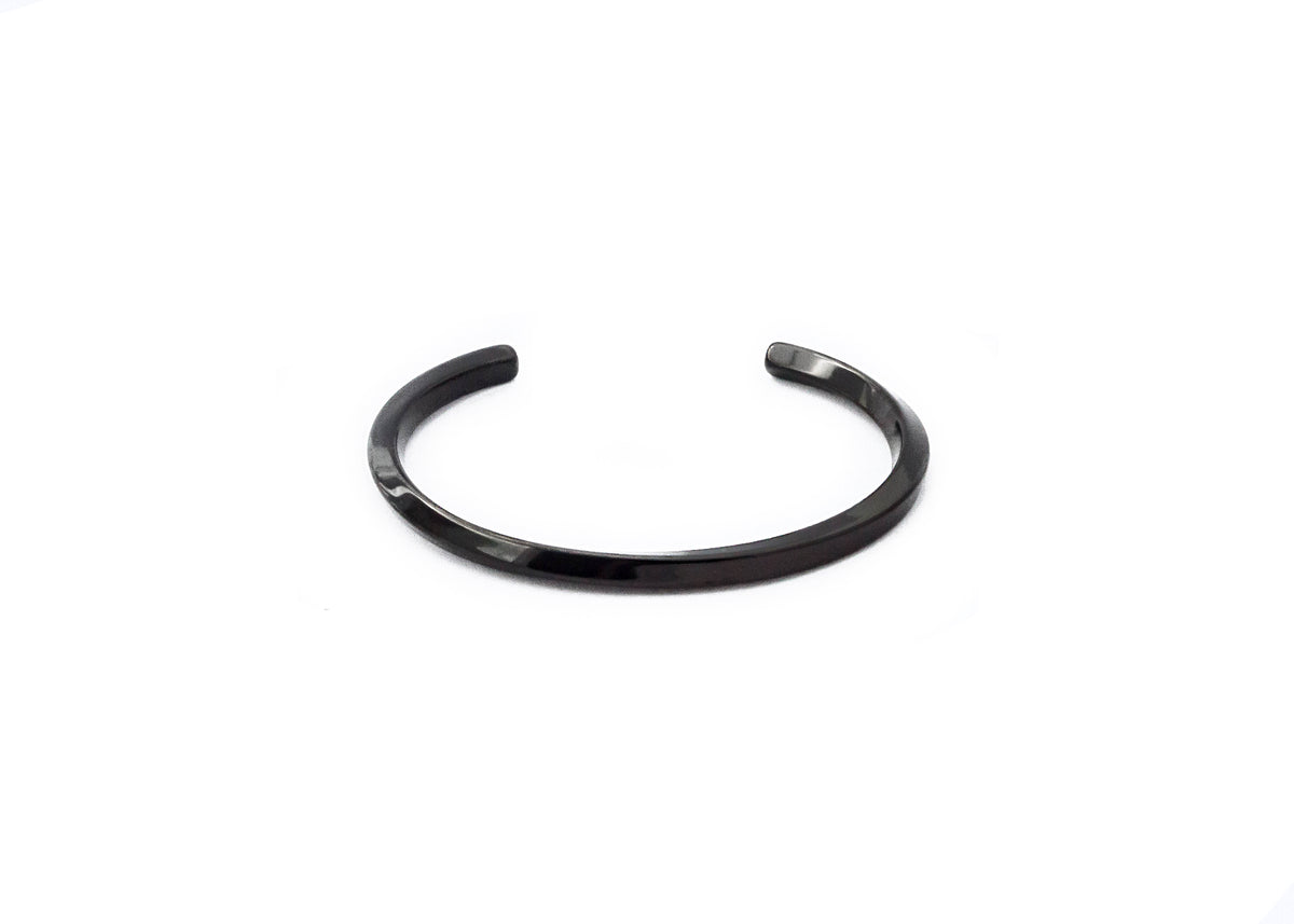 TWIST BANGLE BLACK