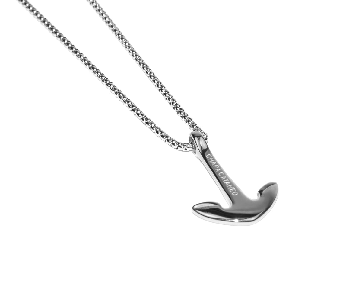 ANCHOR NECKLACE SILVER
