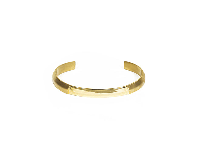 BEVEL BANGLE GOLD
