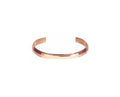 BEVEL BANGLE ROSE GOLD