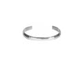BEVEL BANGLE SILVER